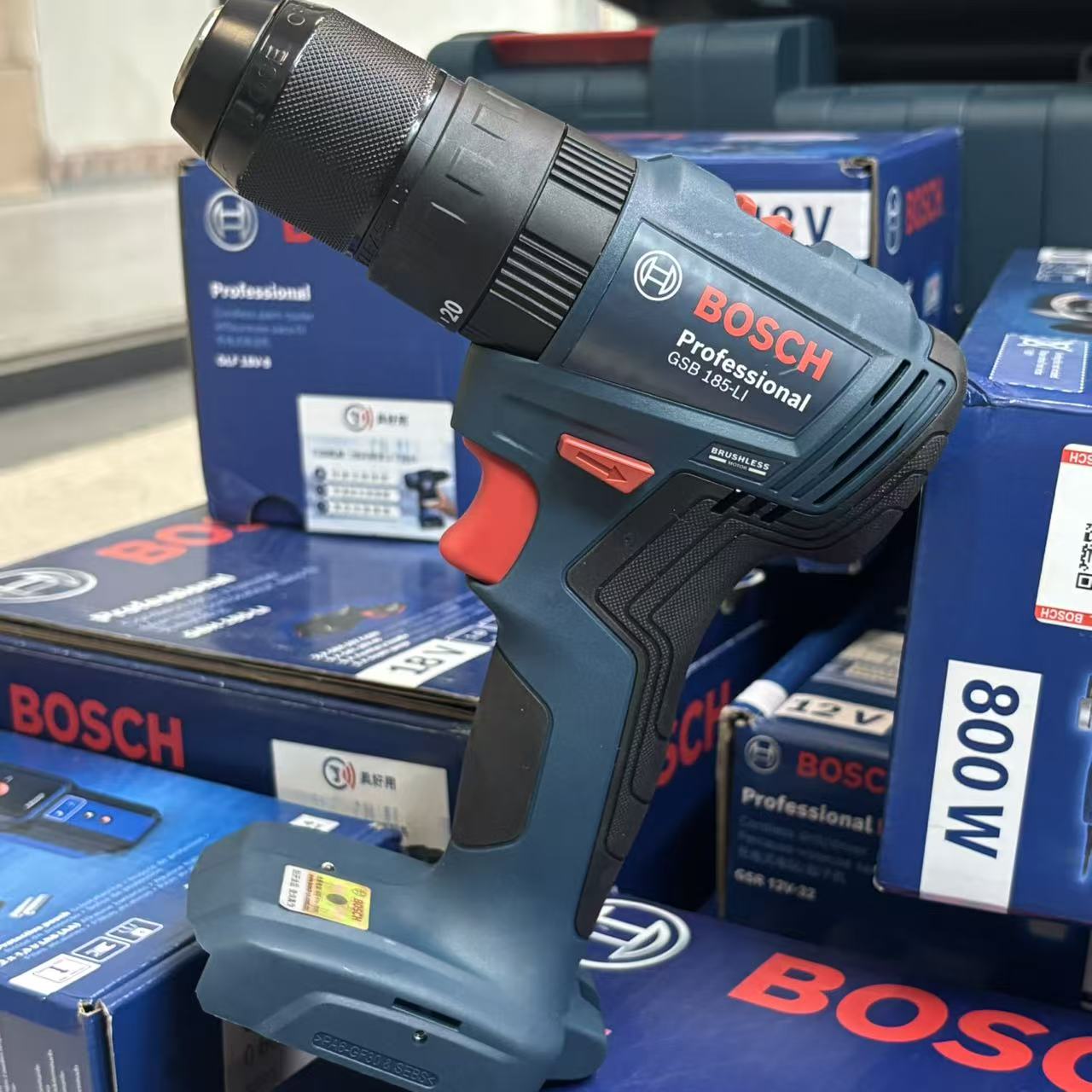 Bosch Drill Gsb 18V - Perceuse à percussion sans fil Bosch