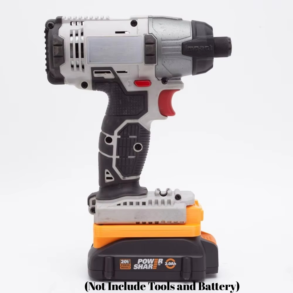 Black+Decker Tool 20V Max - Adaptateur convertisseur pour batterie Worx 20