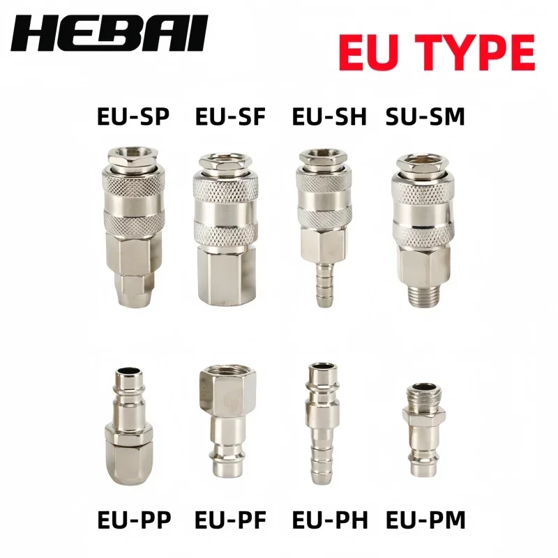 Compression Fitting Brass - Raccord rapide HEBAI EU, norme européenne,