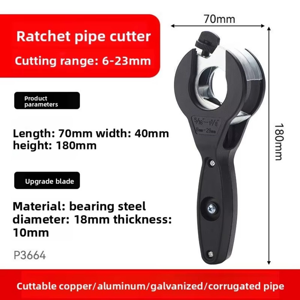 Coupe-tube à cliquet pour coup - Pipe Cutter Ratchet avis et prix
