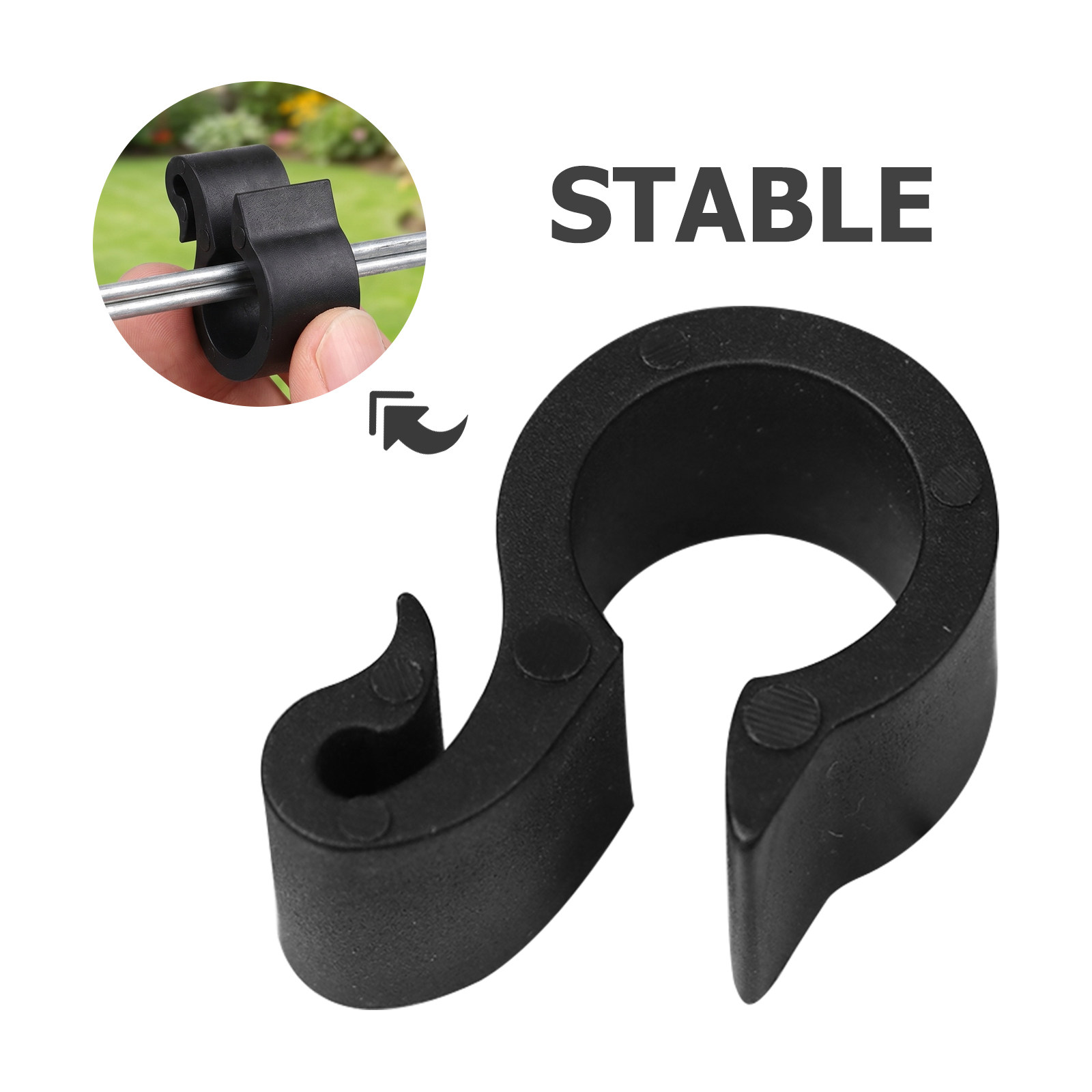 80 pièces, clips de fixation p - Plastic Pipe Clip avis et prix